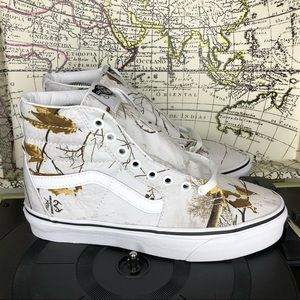 Vans sk8 hi snow camp women’s 7.5